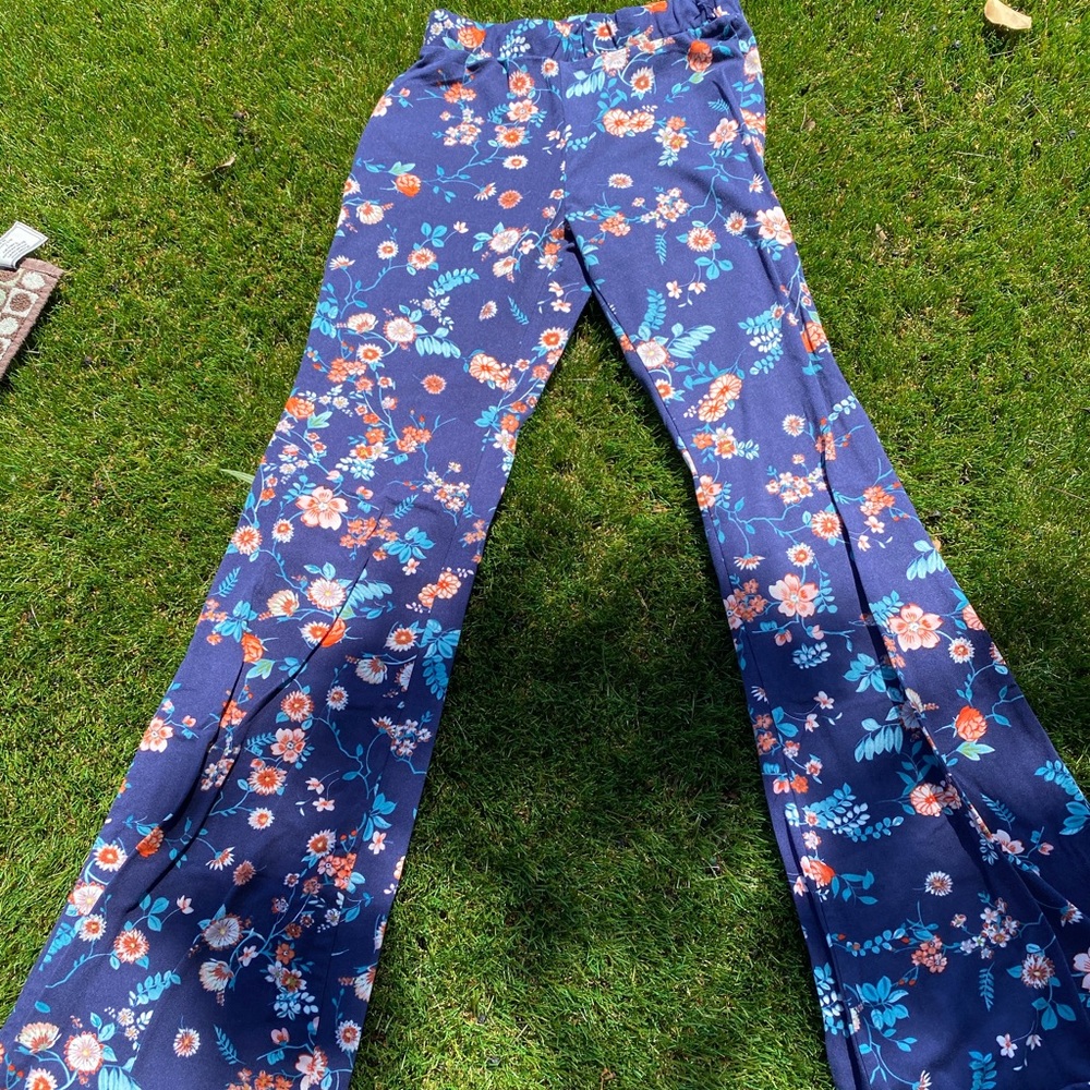 Stretchy flare pants
